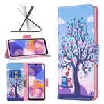 Custodia per cellulare in pelle con motivo a disegno colorato, For Samsung Galaxy A23 5G