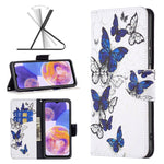 Custodia per cellulare in pelle con motivo a disegno colorato, For Samsung Galaxy A23 5G