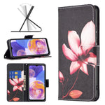 Custodia per cellulare in pelle con motivo a disegno colorato, For Samsung Galaxy A23 5G