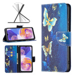 Custodia per cellulare in pelle con motivo a disegno colorato, For Samsung Galaxy A23 5G