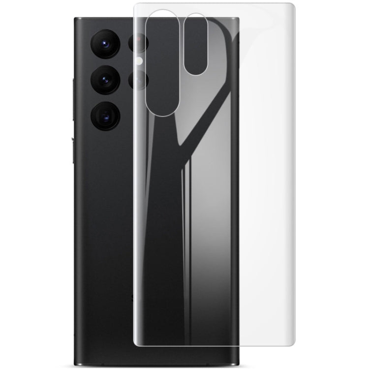 2 pezzi di protezione per la schiena in pellicola idrogel a schermo intero curvo imak, For Xiaomi Redmi K50 Gaming, For Samsung Galaxy S22+ 5G, For Samsung Galaxy S22 5G, For Samsung Galaxy S22 Ultra 5G