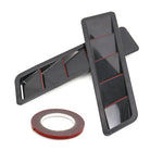 Set di finiture per pannello di raffreddamento per prese d'aria per auto 2 in 1, SSW007A-BK-R Black, SSW007A-C-R Carbon Fiber