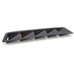Set di finiture per pannello di raffreddamento per prese d'aria per auto 2 in 1, SSW007A-BK-R Black, SSW007A-C-R Carbon Fiber