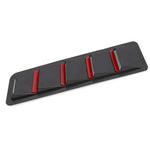 Set di finiture per pannello di raffreddamento per prese d'aria per auto 2 in 1, SSW007A-BK-R Black, SSW007A-C-R Carbon Fiber