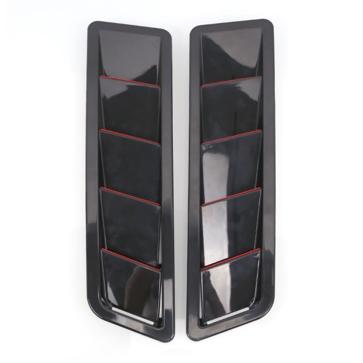 Set di finiture per pannello di raffreddamento per prese d'aria per auto 2 in 1, SSW007A-BK-R Black, SSW007A-C-R Carbon Fiber