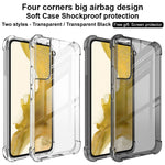 Imak Custodia per telefono in TPU con protezione per lo schermo, For Samsung Galaxy S22 5G, For Samsung Galaxy S22+ 5G, For Samsung Galaxy S22 Ultra 5G