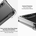 Imak Custodia per telefono in TPU con protezione per lo schermo, For Samsung Galaxy S22 5G, For Samsung Galaxy S22+ 5G, For Samsung Galaxy S22 Ultra 5G