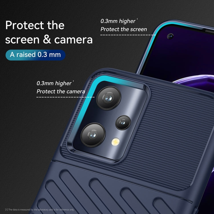 Custodia protettiva morbida per telefono Thunderbolt antiurto in TPU, For OPPO Realme 9 Pro, For OPPO Realme 9 Pro+, For OPPO Realme C35