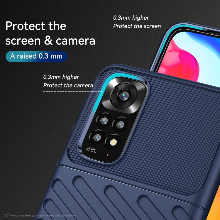 Custodia morbida protettiva in TPU antiurto Thunderbolt, For Xiaomi Redmi Note 11 4G Global / Note 11S, For Xiaomi Redmi K50, For Xiaomi Redmi K50 Pro, For Xiaomi Redmi Note 11 Pro 5G / 4G Global