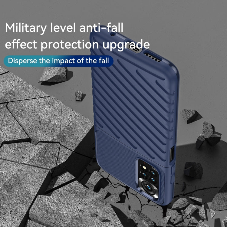 Custodia morbida protettiva in TPU antiurto Thunderbolt, For Xiaomi Redmi Note 11 4G Global / Note 11S, For Xiaomi Redmi K50, For Xiaomi Redmi K50 Pro, For Xiaomi Redmi Note 11 Pro 5G / 4G Global