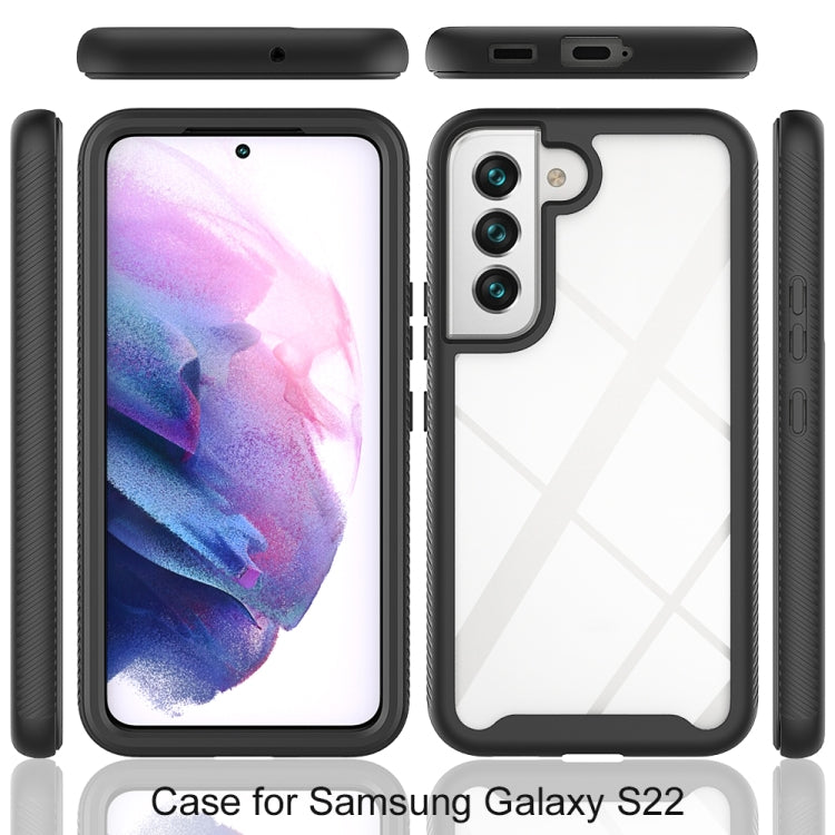 Custodia per telefono Starry Sky tinta unita serie PC + TPU con pellicola in PET, For Samsung Galaxy S22 5G, For Samsung Galaxy S22+ 5G, For Samsung Galaxy S22 Ultra 5G, For Motorola Moto G31 / G41