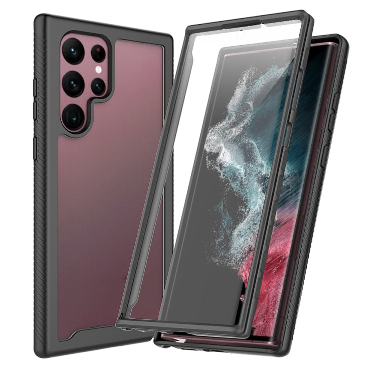Custodia per telefono Starry Sky tinta unita serie PC + TPU con pellicola in PET, For Samsung Galaxy S22 5G, For Samsung Galaxy S22+ 5G, For Samsung Galaxy S22 Ultra 5G, For Motorola Moto G31 / G41