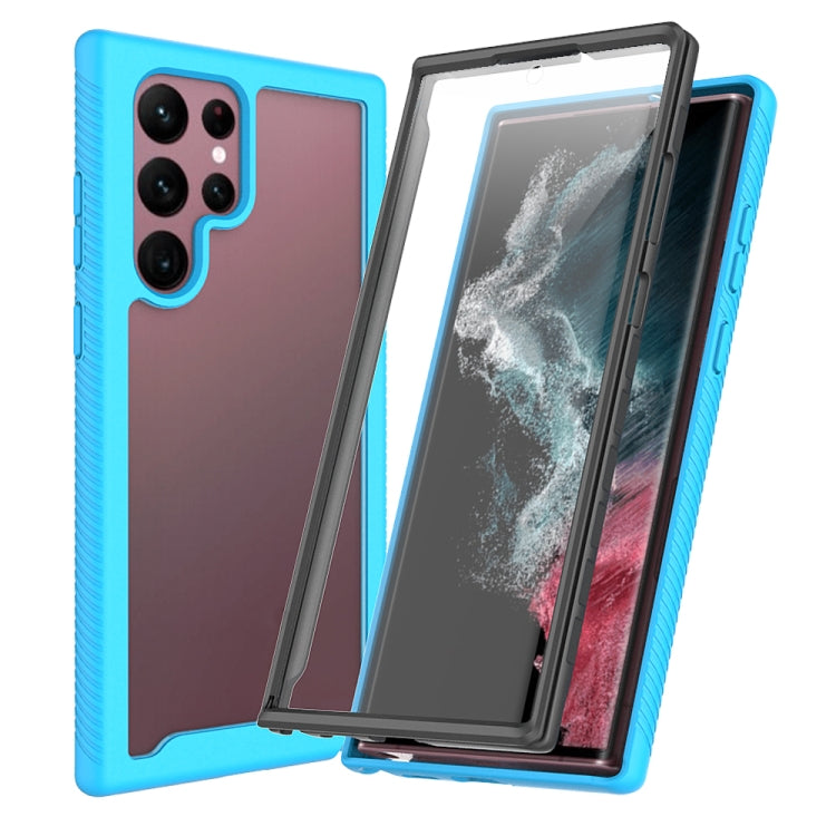 Custodia per telefono Starry Sky tinta unita serie PC + TPU con pellicola in PET, For Samsung Galaxy S22 5G, For Samsung Galaxy S22+ 5G, For Samsung Galaxy S22 Ultra 5G, For Motorola Moto G31 / G41