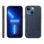 Custodia per telefono in PU con struttura in legno, For iPhone 13 mini, For iPhone 12 mini, For iPhone 12 / 12 Pro, For iPhone 12 Pro Max