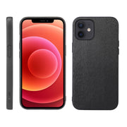Custodia per telefono in PU con struttura in legno, For iPhone 13 mini, For iPhone 12 mini, For iPhone 12 / 12 Pro, For iPhone 12 Pro Max