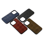 Custodia in PU scozzese intrecciata per iPhone 12 mini