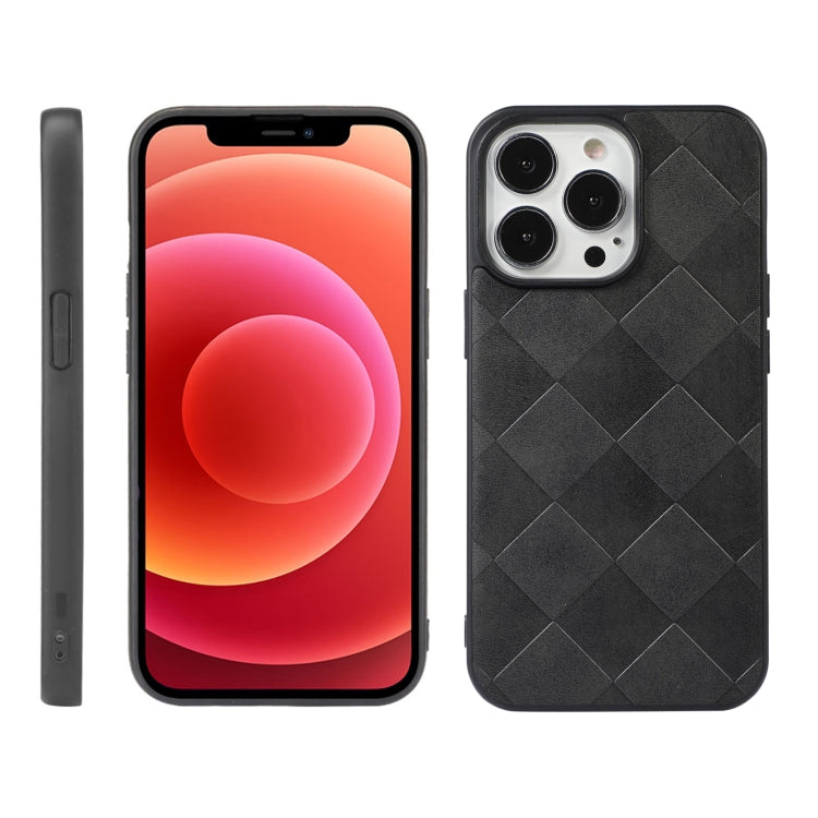 Custodia in PU scozzese intrecciata per iPhone 12 mini