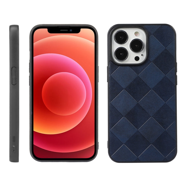 Custodia in PU scozzese intrecciata per iPhone 12 mini