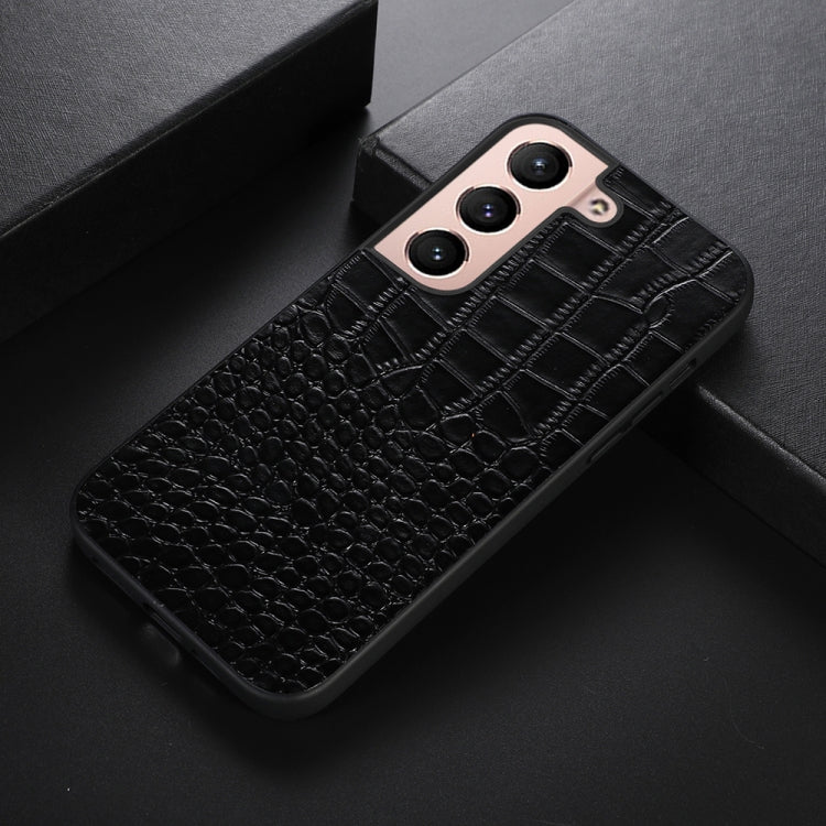 Custodia per telefono in pelle di vacchetta di coccodrillo, For Samsung Galaxy S22 5G, For Samsung Galaxy S22+ 5G, For Samsung Galaxy S22 Ultra 5G, For Samsung Galaxy Z Flip 3 5G, For Samsung Galaxy Z Fold2 5G, For Samsung Galaxy Z Fold3 5G            ...