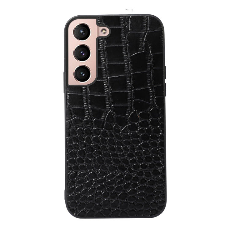 Custodia per telefono in pelle di vacchetta di coccodrillo, For Samsung Galaxy S22 5G, For Samsung Galaxy S22+ 5G, For Samsung Galaxy S22 Ultra 5G, For Samsung Galaxy Z Flip 3 5G, For Samsung Galaxy Z Fold2 5G, For Samsung Galaxy Z Fold3 5G            ...