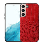 Custodia per telefono in pelle di vacchetta di coccodrillo, For Samsung Galaxy S22 5G, For Samsung Galaxy S22+ 5G, For Samsung Galaxy S22 Ultra 5G, For Samsung Galaxy Z Flip 3 5G, For Samsung Galaxy Z Fold2 5G, For Samsung Galaxy Z Fold3 5G            ...