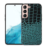 Custodia per telefono in pelle di vacchetta di coccodrillo, For Samsung Galaxy S22 5G, For Samsung Galaxy S22+ 5G, For Samsung Galaxy S22 Ultra 5G, For Samsung Galaxy Z Flip 3 5G, For Samsung Galaxy Z Fold2 5G, For Samsung Galaxy Z Fold3 5G            ...