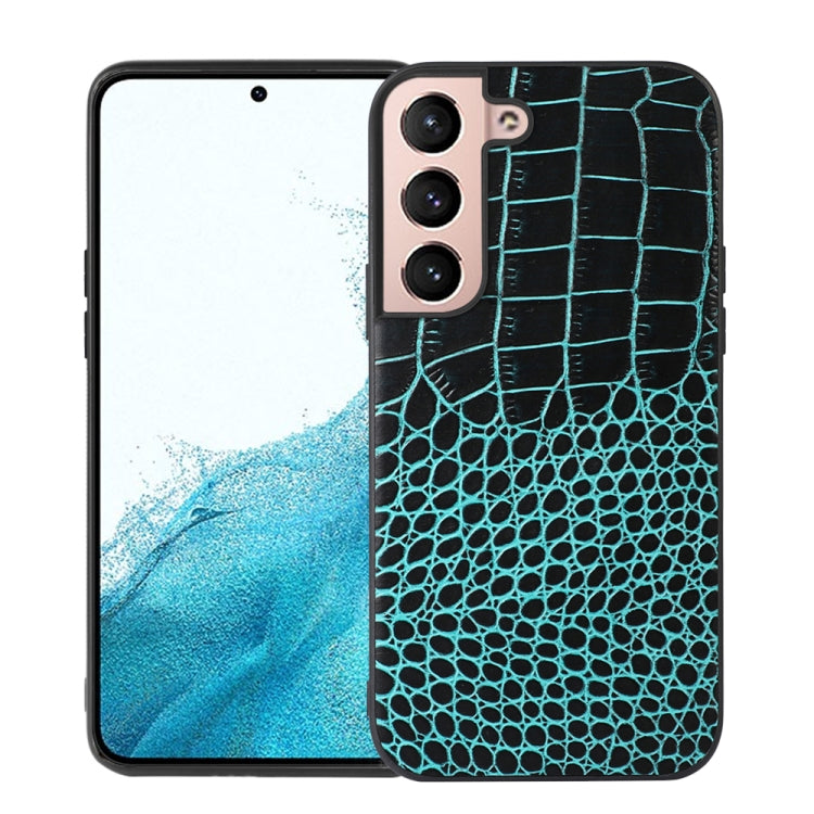 Custodia per telefono in pelle di vacchetta di coccodrillo, For Samsung Galaxy S22 5G, For Samsung Galaxy S22+ 5G, For Samsung Galaxy S22 Ultra 5G, For Samsung Galaxy Z Flip 3 5G, For Samsung Galaxy Z Fold2 5G, For Samsung Galaxy Z Fold3 5G            ...