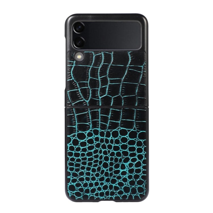 Custodia per telefono in pelle di vacchetta di coccodrillo, For Samsung Galaxy S22 5G, For Samsung Galaxy S22+ 5G, For Samsung Galaxy S22 Ultra 5G, For Samsung Galaxy Z Flip 3 5G, For Samsung Galaxy Z Fold2 5G, For Samsung Galaxy Z Fold3 5G            ...