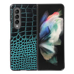 Custodia per telefono in pelle di vacchetta di coccodrillo, For Samsung Galaxy S22 5G, For Samsung Galaxy S22+ 5G, For Samsung Galaxy S22 Ultra 5G, For Samsung Galaxy Z Flip 3 5G, For Samsung Galaxy Z Fold2 5G, For Samsung Galaxy Z Fold3 5G            ...