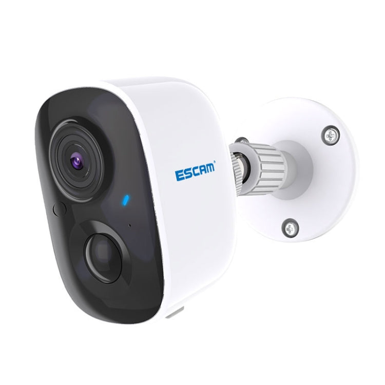 Telecamera WiFi a infrarossi per visione notturna con riconoscimento AI Full HD 1080P ricaricabile ESCAM G14, G14