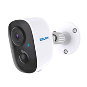 Telecamera WiFi a infrarossi per visione notturna con riconoscimento AI Full HD 1080P ricaricabile ESCAM G14, G14