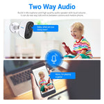 Telecamera WiFi Full HD 1080P con visione notturna AI