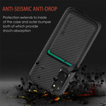 Custodia per telefono Magsafe in pelle in fibra di carbonio, For Samsung Galaxy S22 5G, For Samsung Galaxy S22+ 5G, For Samsung Galaxy S22 Ultra 5G, For Samsung Galaxy S21 5G, For Samsung Galaxy S21 Ultra 5G, For Samsung Galaxy S20                     ...