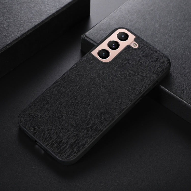 Custodia per telefono in PU con struttura in legno, For Samsung Galaxy S22 5G, For Samsung Galaxy S22+ 5G, For Samsung Galaxy S22 Ultra 5G, For Samsung Galaxy Z Flip 3 5G, For Samsung Galaxy Z Fold2 5G, For Samsung Galaxy Z Fold3 5G                    ...