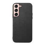 Custodia per telefono in PU con struttura in legno, For Samsung Galaxy S22 5G, For Samsung Galaxy S22+ 5G, For Samsung Galaxy S22 Ultra 5G, For Samsung Galaxy Z Flip 3 5G, For Samsung Galaxy Z Fold2 5G, For Samsung Galaxy Z Fold3 5G                    ...