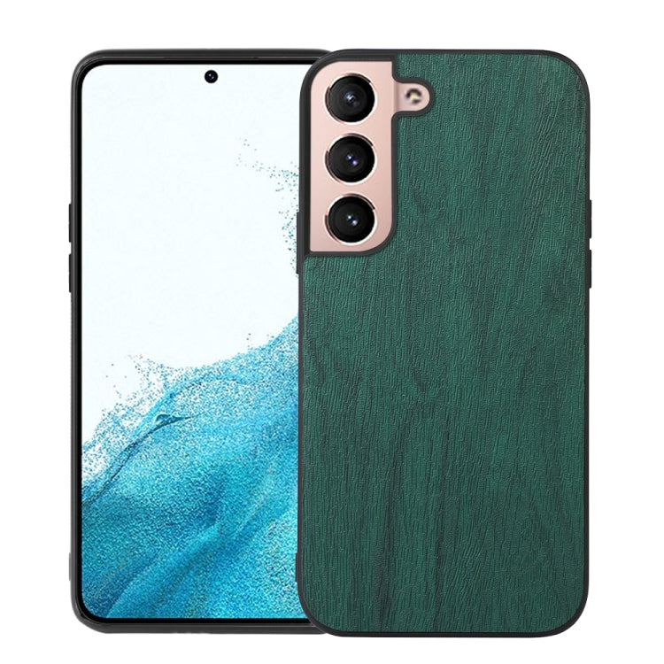 Custodia per telefono in PU con struttura in legno, For Samsung Galaxy S22 5G, For Samsung Galaxy S22+ 5G, For Samsung Galaxy S22 Ultra 5G, For Samsung Galaxy Z Flip 3 5G, For Samsung Galaxy Z Fold2 5G, For Samsung Galaxy Z Fold3 5G                    ...