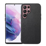 Custodia per telefono in PU con struttura in legno, For Samsung Galaxy S22 5G, For Samsung Galaxy S22+ 5G, For Samsung Galaxy S22 Ultra 5G, For Samsung Galaxy Z Flip 3 5G, For Samsung Galaxy Z Fold2 5G, For Samsung Galaxy Z Fold3 5G                    ...