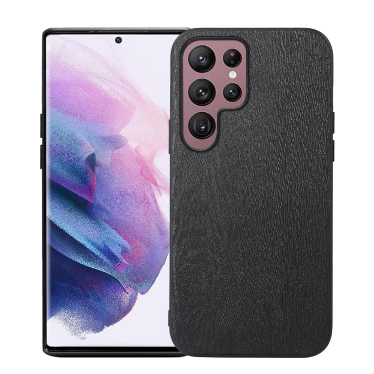 Custodia per telefono in PU con struttura in legno, For Samsung Galaxy S22 5G, For Samsung Galaxy S22+ 5G, For Samsung Galaxy S22 Ultra 5G, For Samsung Galaxy Z Flip 3 5G, For Samsung Galaxy Z Fold2 5G, For Samsung Galaxy Z Fold3 5G                    ...