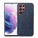 Custodia per telefono in PU con struttura in legno, For Samsung Galaxy S22 5G, For Samsung Galaxy S22+ 5G, For Samsung Galaxy S22 Ultra 5G, For Samsung Galaxy Z Flip 3 5G, For Samsung Galaxy Z Fold2 5G, For Samsung Galaxy Z Fold3 5G                    ...