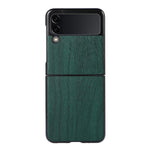 Custodia per telefono in PU con struttura in legno, For Samsung Galaxy S22 5G, For Samsung Galaxy S22+ 5G, For Samsung Galaxy S22 Ultra 5G, For Samsung Galaxy Z Flip 3 5G, For Samsung Galaxy Z Fold2 5G, For Samsung Galaxy Z Fold3 5G                    ...