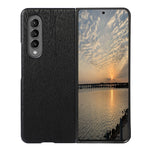 Custodia per telefono in PU con struttura in legno, For Samsung Galaxy S22 5G, For Samsung Galaxy S22+ 5G, For Samsung Galaxy S22 Ultra 5G, For Samsung Galaxy Z Flip 3 5G, For Samsung Galaxy Z Fold2 5G, For Samsung Galaxy Z Fold3 5G                    ...