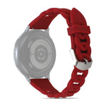 Cinturino in silicone con fibbia ad anello, 20mm, 22mm
