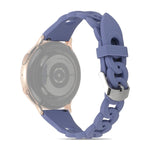 Cinturino in silicone con fibbia ad anello, 20mm, 22mm