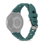 Cinturino in silicone con fibbia ad anello, 20mm, 22mm
