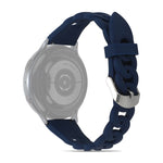 Cinturino in silicone con fibbia ad anello, 20mm, 22mm
