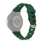 Cinturino in silicone con fibbia ad anello, 20mm, 22mm