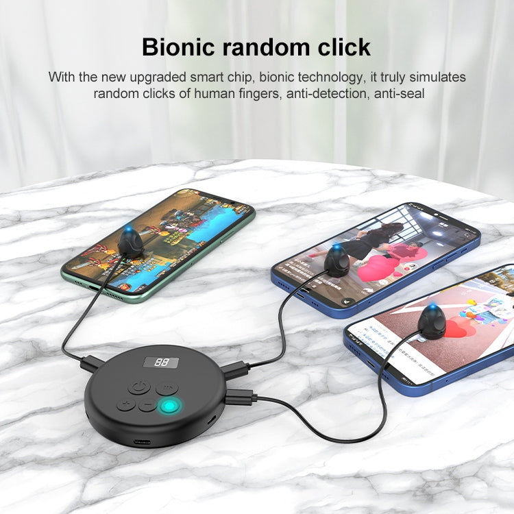 Display digitale universale G30 come dispositivo Clicker automatico per telefono cellulare, G30 One Machine with Five Head, G30 One Machine with One Head, G30 One Machine with Two Head, G30 G30 One Machine with Three Head, G30 One Machine with Four Hea...