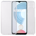 Custodia per telefono trasparente all-inclusive a doppia faccia in PC + TPU, For Samsung Galaxy A13 4G, For OPPO Realme C21Y