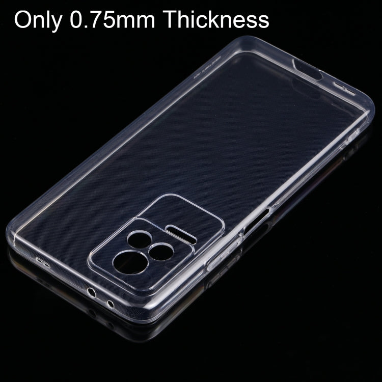 Custodia per telefono in TPU trasparente ultrasottile da 0,75 mm, For Xiaomi Redmi K50 / K40S, For Xiaomi Redmi K50 Pro, For Google Pixel 7 5G, For Google Pixel 7 Pro 5G, For Sony Xperia 1 IV, For Sony Xperia 10 IV                                      ...