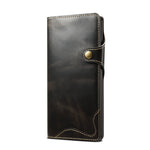 Custodia portafoglio in pelle per iPhone 11 e Galaxy Note 10